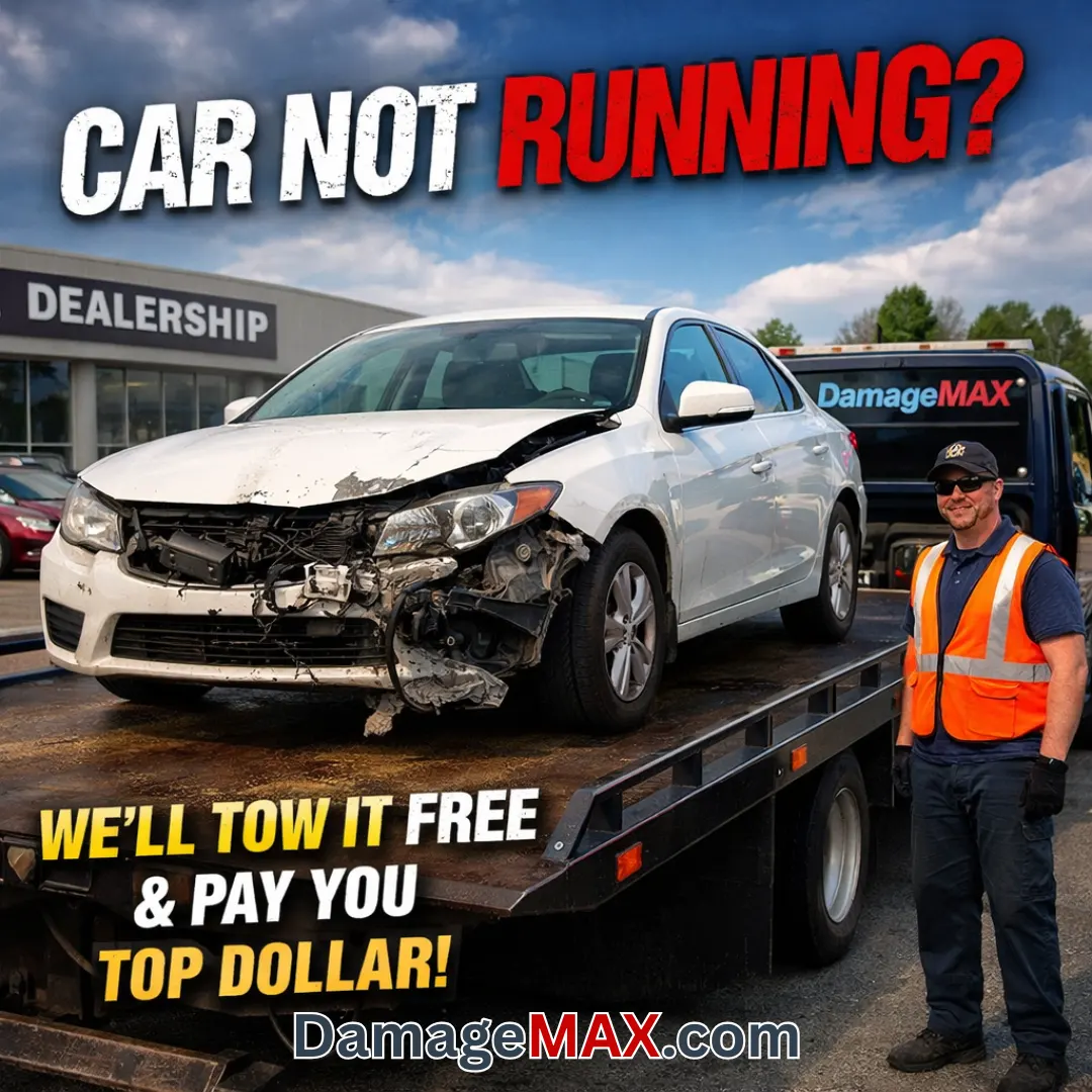 DamageMAX - Can You Sell a Car That Doesn’t Run to a Dealership?