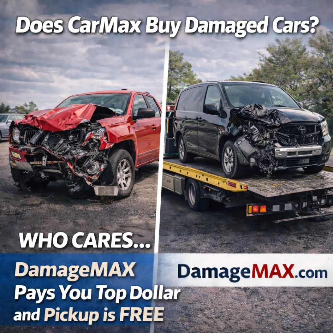 DamageMAX - Does CarMax Buy Damaged Cars?
