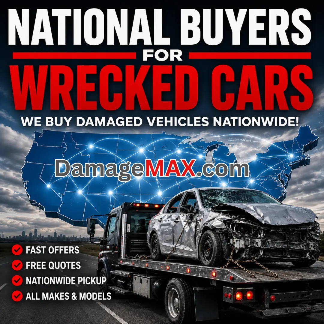 DamageMAX - National Buyers For Wrecked Cars DamageMAX - National Buyers For Wrecked Cars