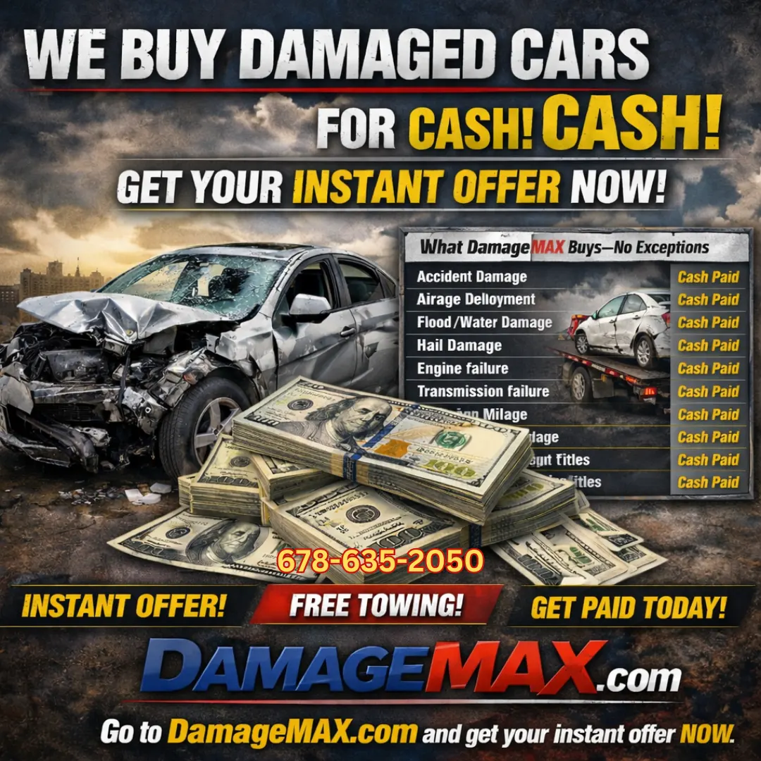 DamageMAX - We Buy Damaged Cars for Cash