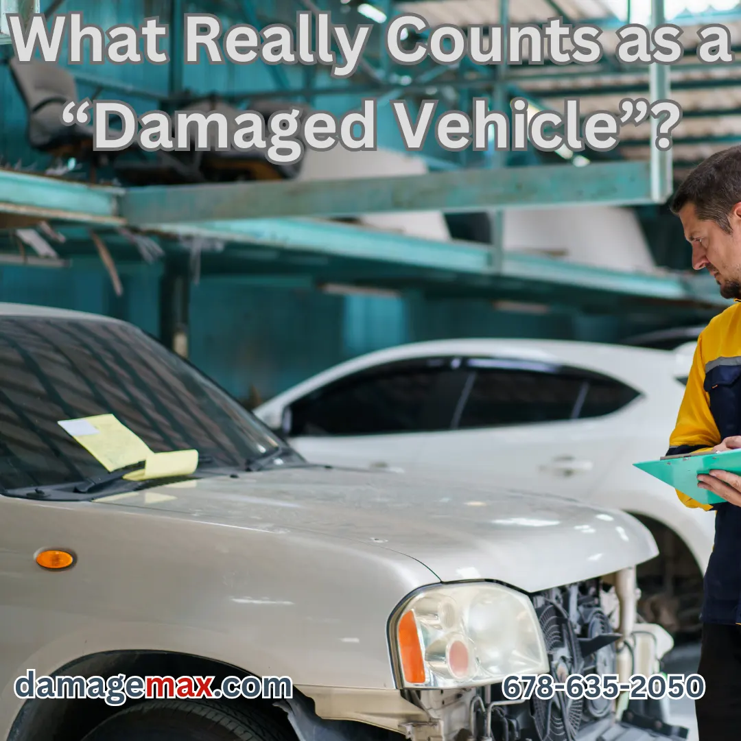 DamageMAX - What Really Counts as a “Damaged Vehicle”?