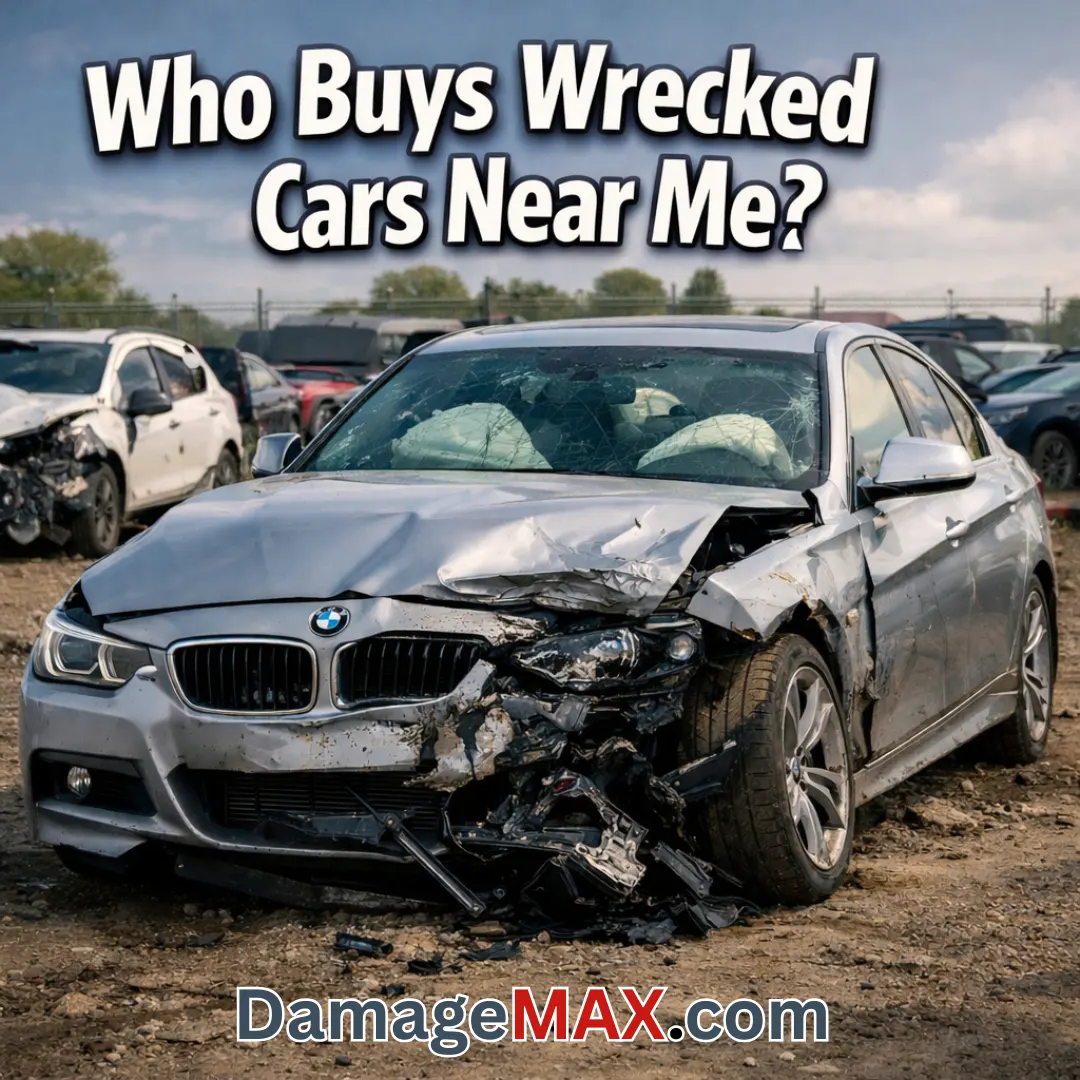 DamageMAX - Who Buys Wrecked Cars Near Me?