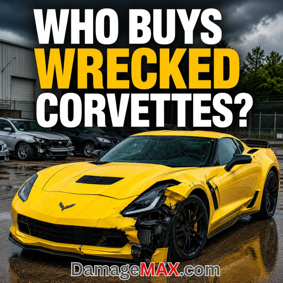 DamageMAX - Who Buys Wrecked Corvettes?