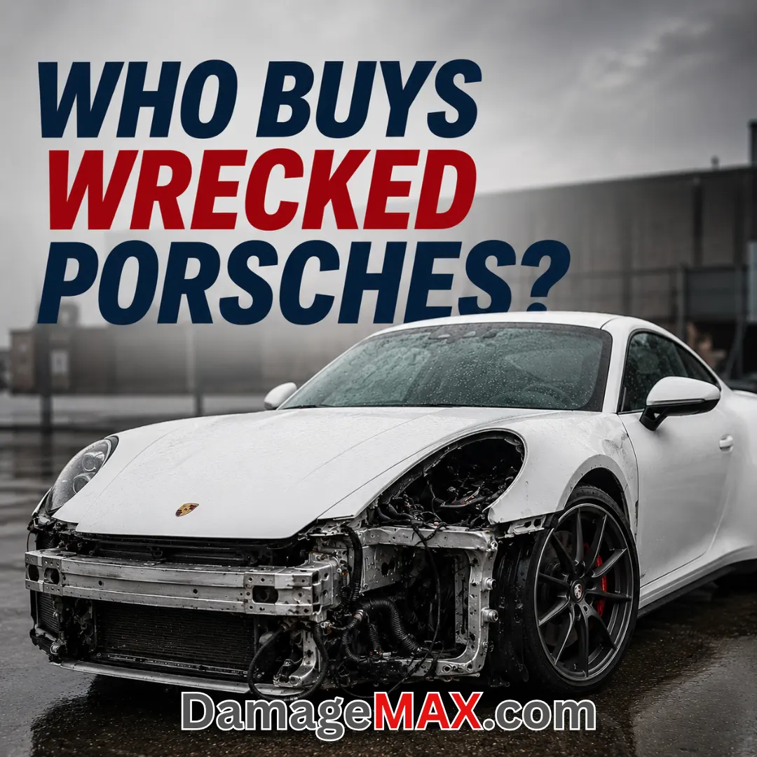 DamageMAX - Who Buys Wrecked Porsches?